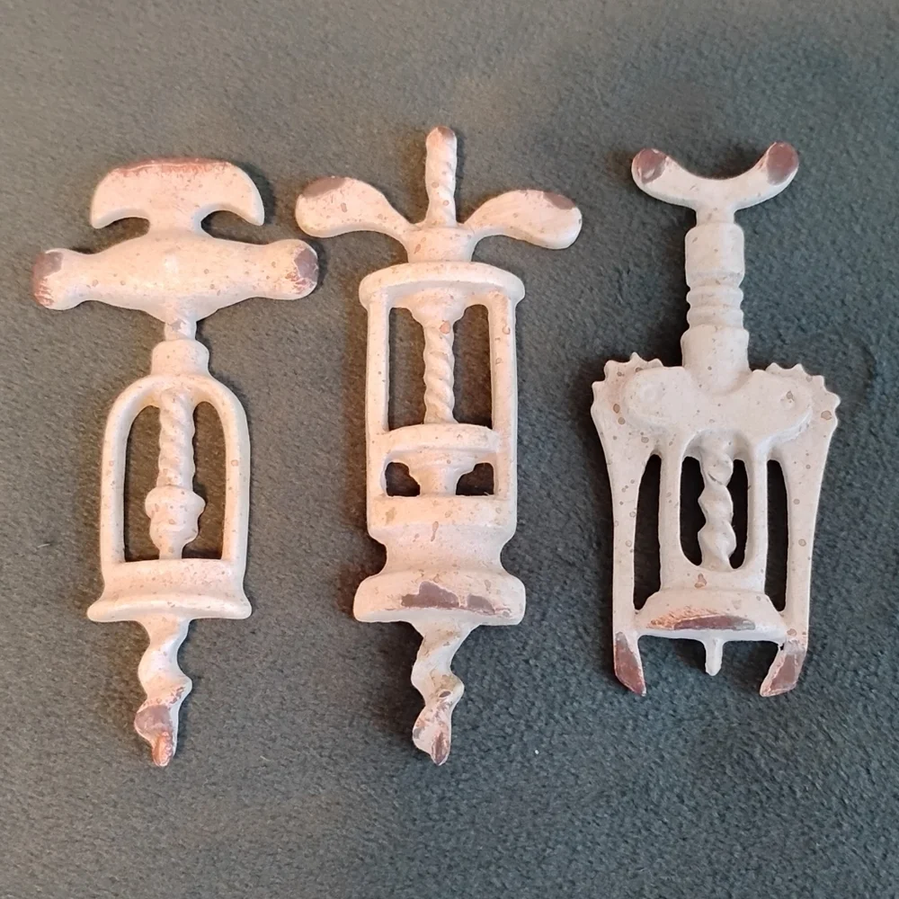 Vintage Wine Corkscrew Magnets